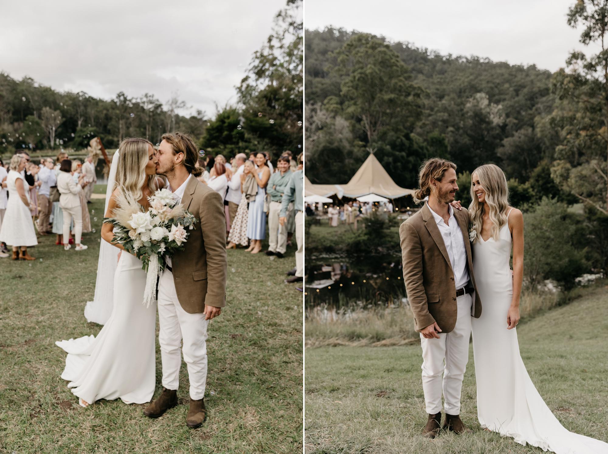 Gold Coast Farm House Tipi Wedding